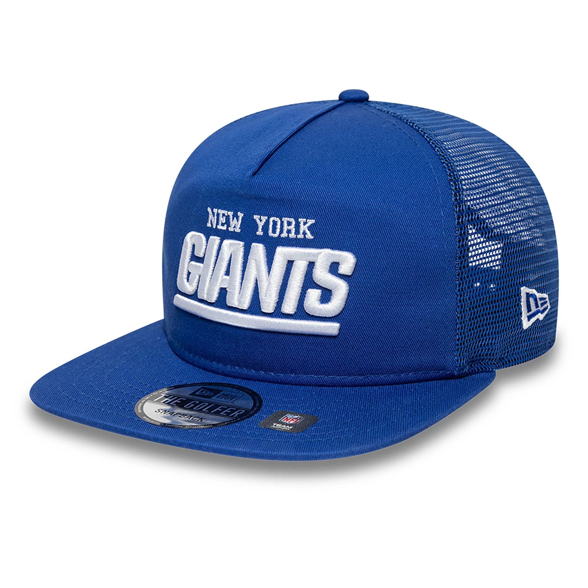 This is a New York Giants NFL International Series Games 2024 Blue Golfer Adjustable Cap 3