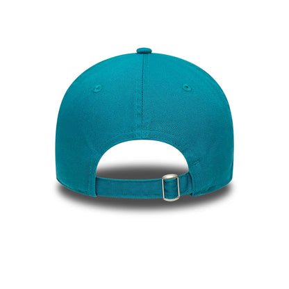 This is a Jacksonville Jaguars NFL International Series Games 2024 Turquoise 9TWENTY Adjustable Cap 4