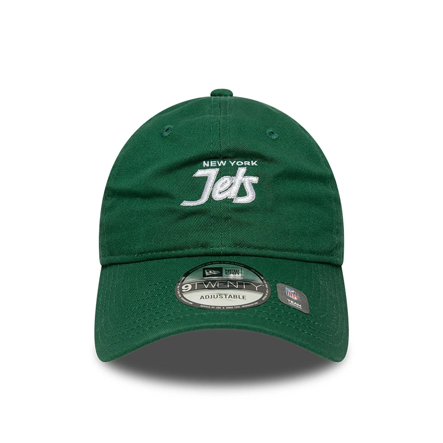 This is a New York Jets NFL International Series Games 2024 Dark Green 9TWENTY Adjustable Cap 2