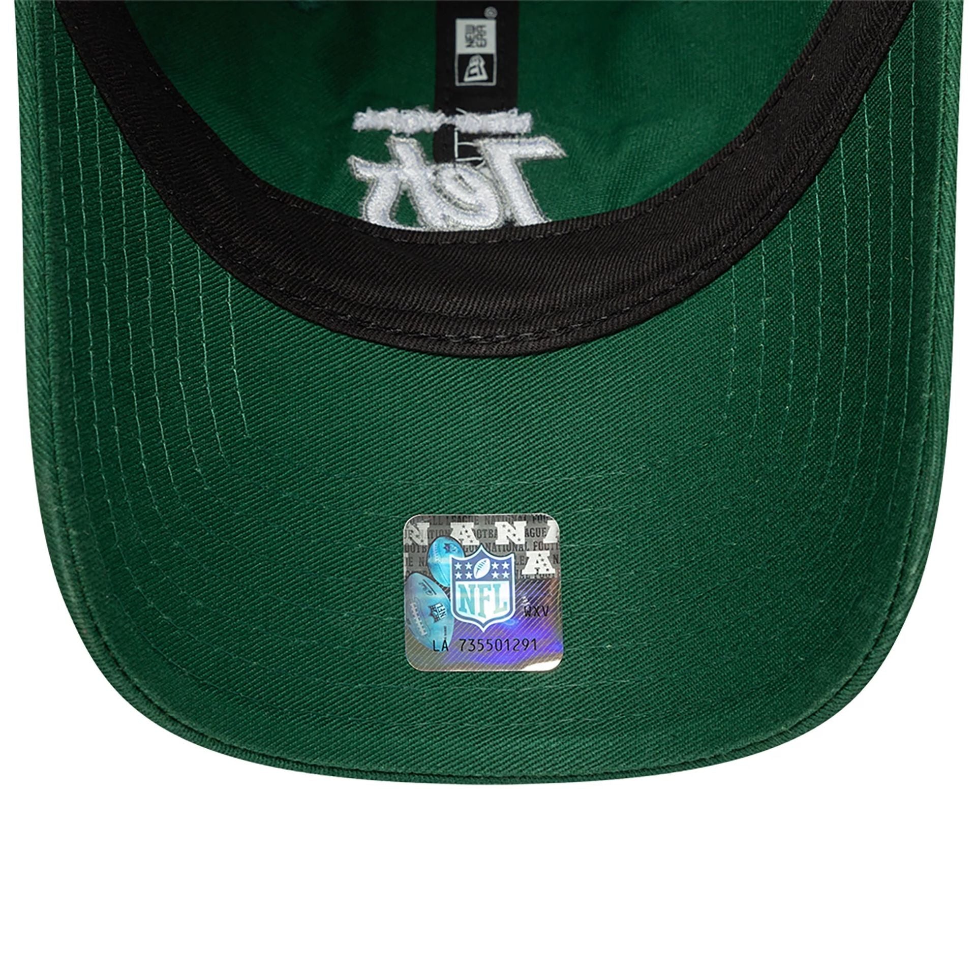 This is a New York Jets NFL International Series Games 2024 Dark Green 9TWENTY Adjustable Cap 5