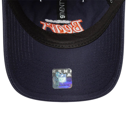 This is a Chicago Bears NFL International Series Games 2024 Navy 9TWENTY Adjustable Cap 5