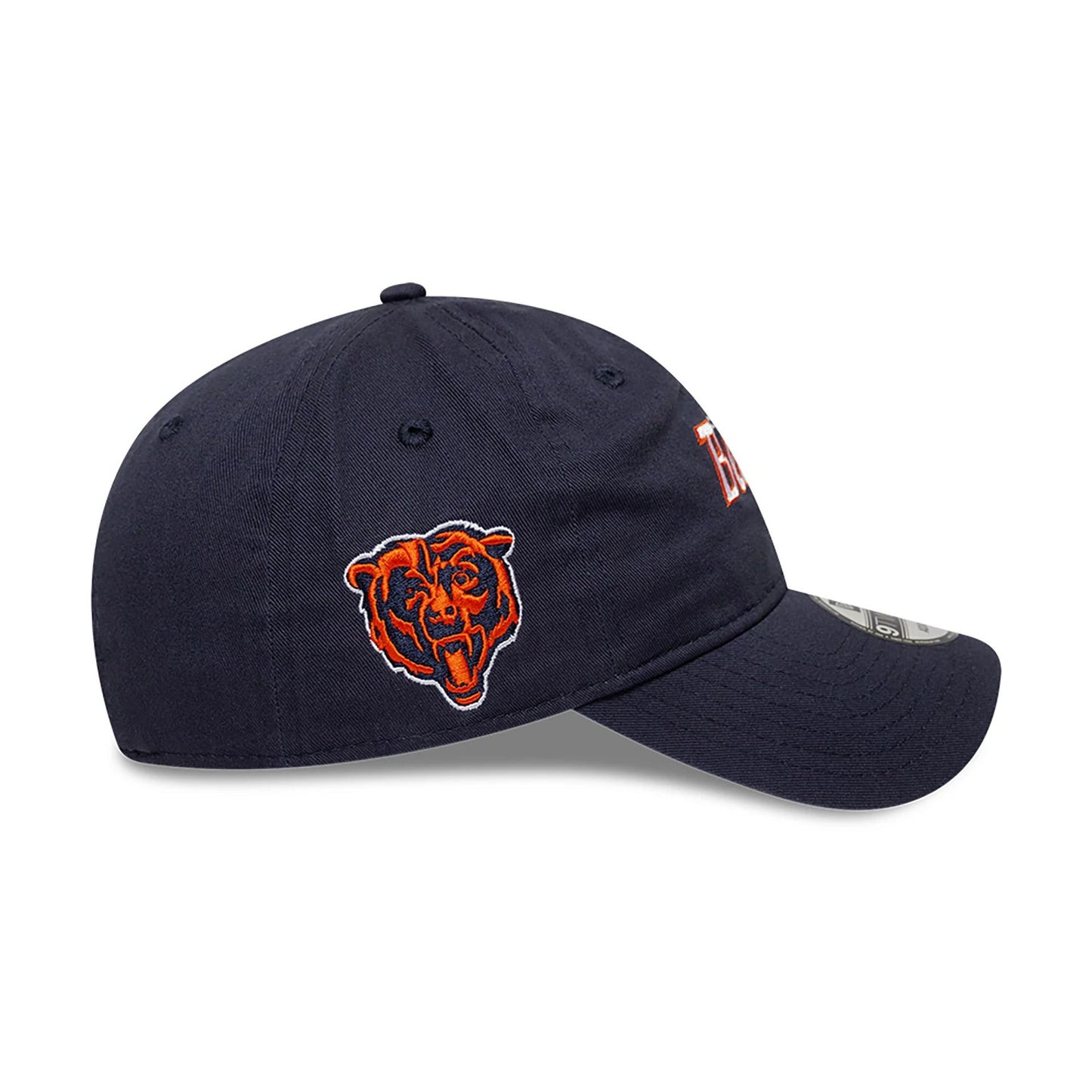 This is a Chicago Bears NFL International Series Games 2024 Navy 9TWENTY Adjustable Cap 6