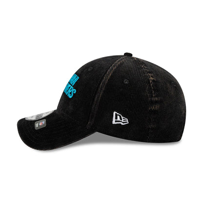 This is a Carolina Panthers NFL International Series Games 2024 Black 9FORTY Adjustable Cap 7