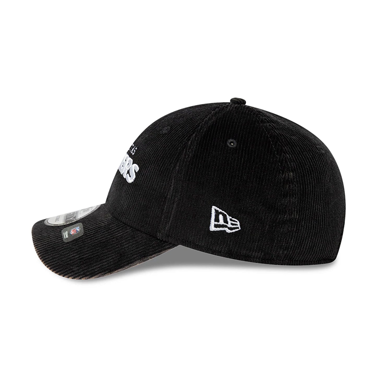 This is a Las Vegas Raiders NFL International Series Games 2024 Black 9FORTY Adjustable Cap 7