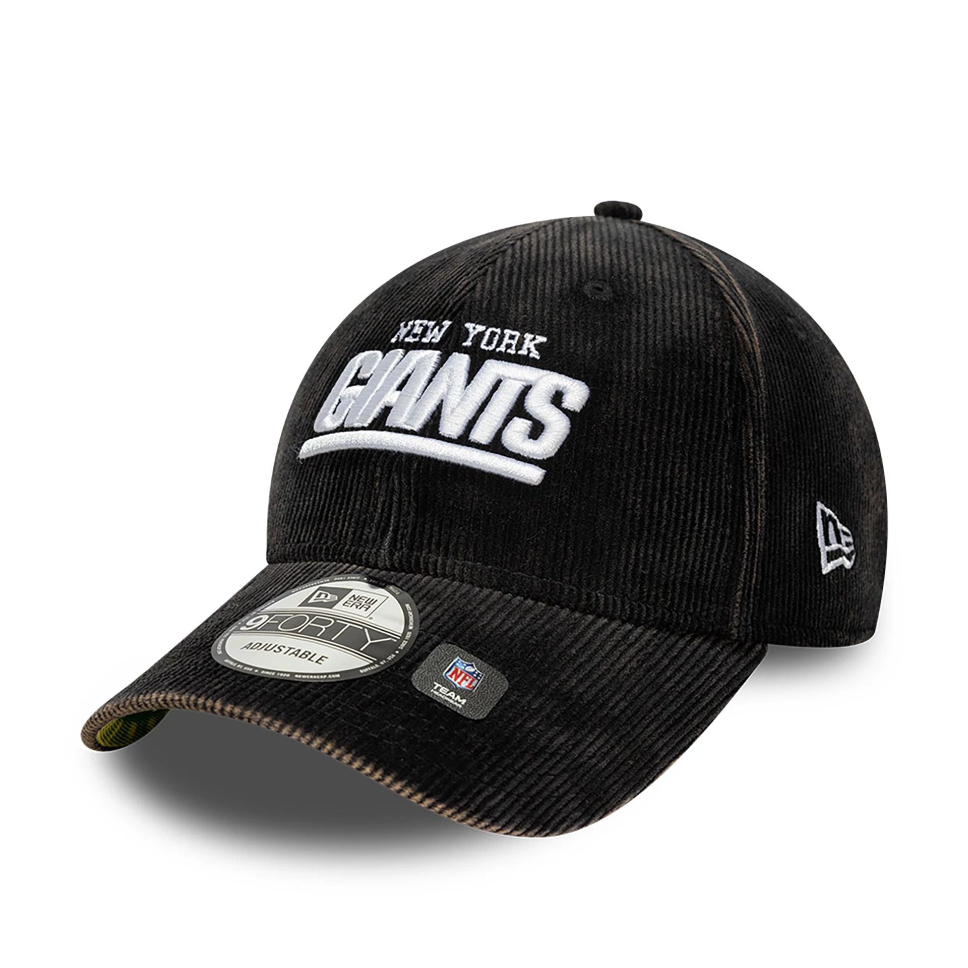 This is a New York Giants NFL International Series Games 2024 Black 9FORTY Adjustable Cap 4