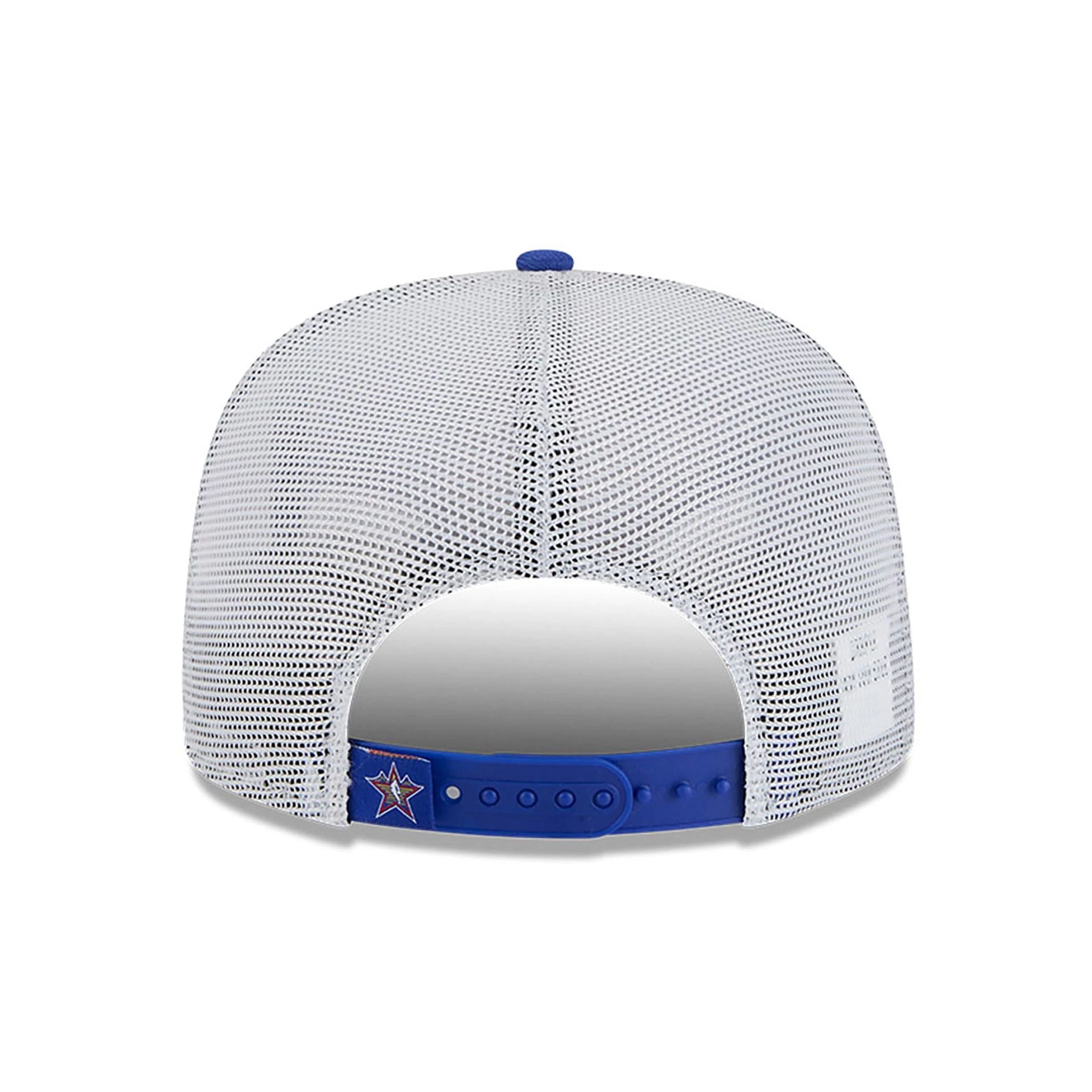 This is a NBA All Star Game 2025 Logo White 9FIFTY A-Frame Snapback Cap 5