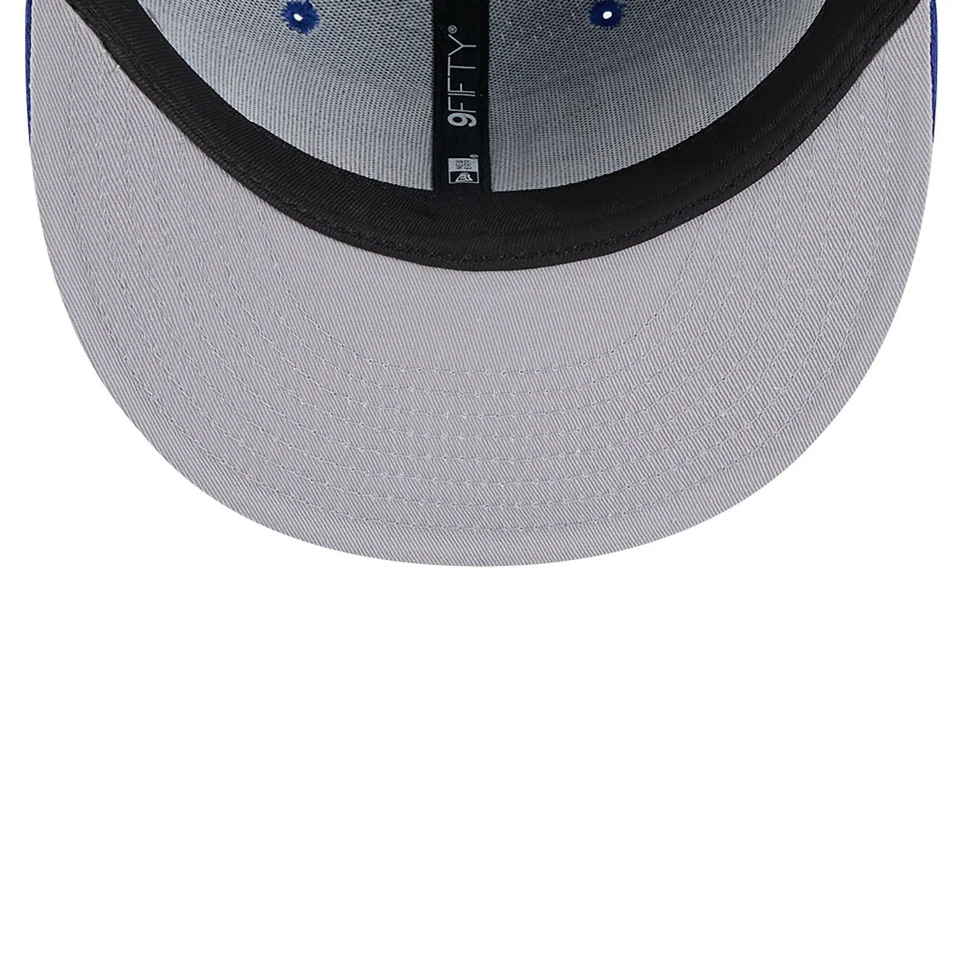 This is a NBA All Star Game 2025 Logo Blue 9FIFTY Snapback Cap 2