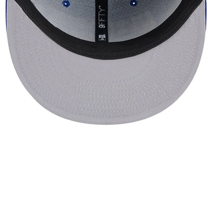 This is a NBA All Star Game 2025 Logo Blue 9FIFTY Snapback Cap 2