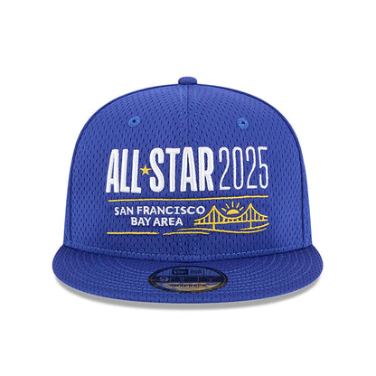 This is a NBA All Star Game 2025 Logo Blue 9FIFTY Snapback Cap 3