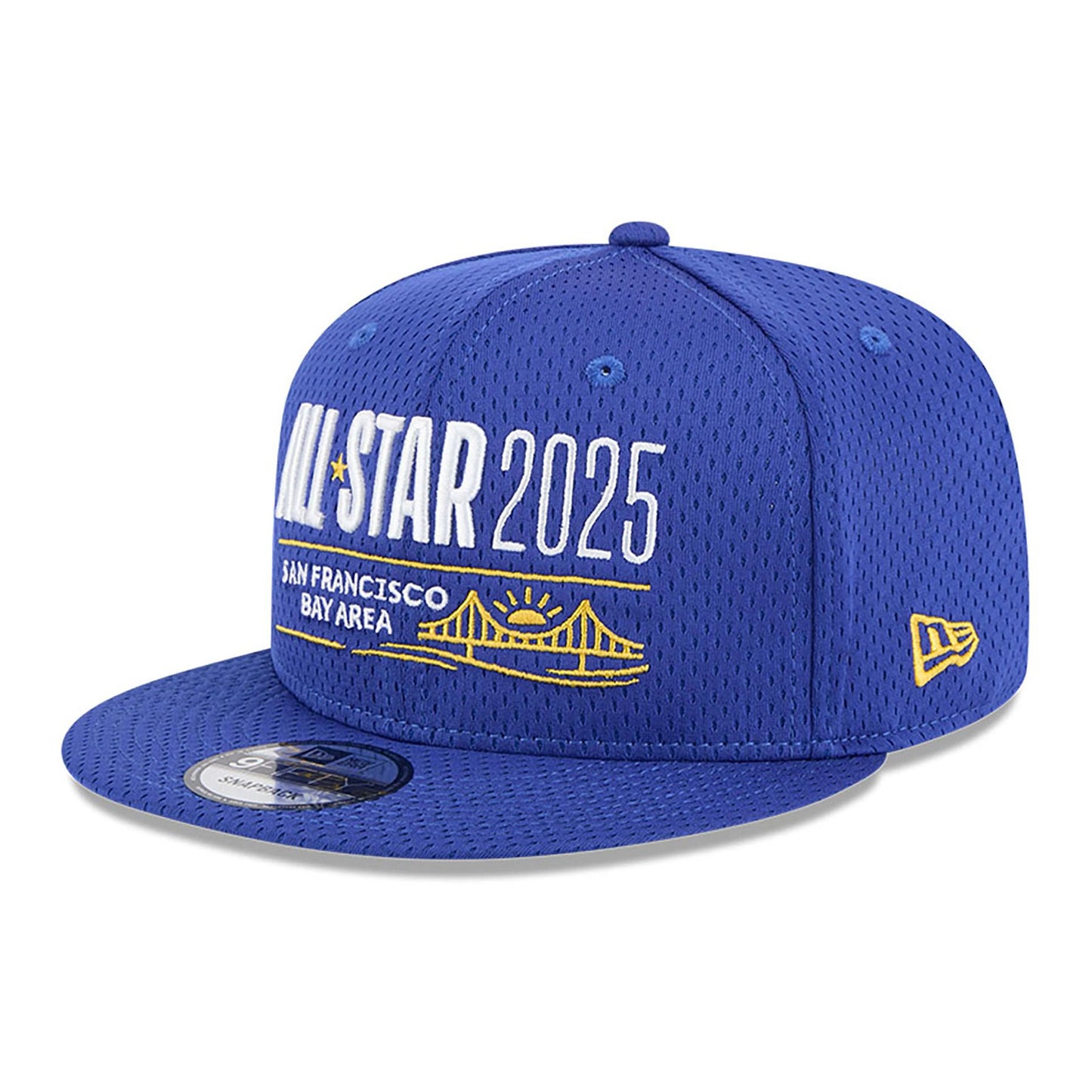 This is a NBA All Star Game 2025 Logo Blue 9FIFTY Snapback Cap 4