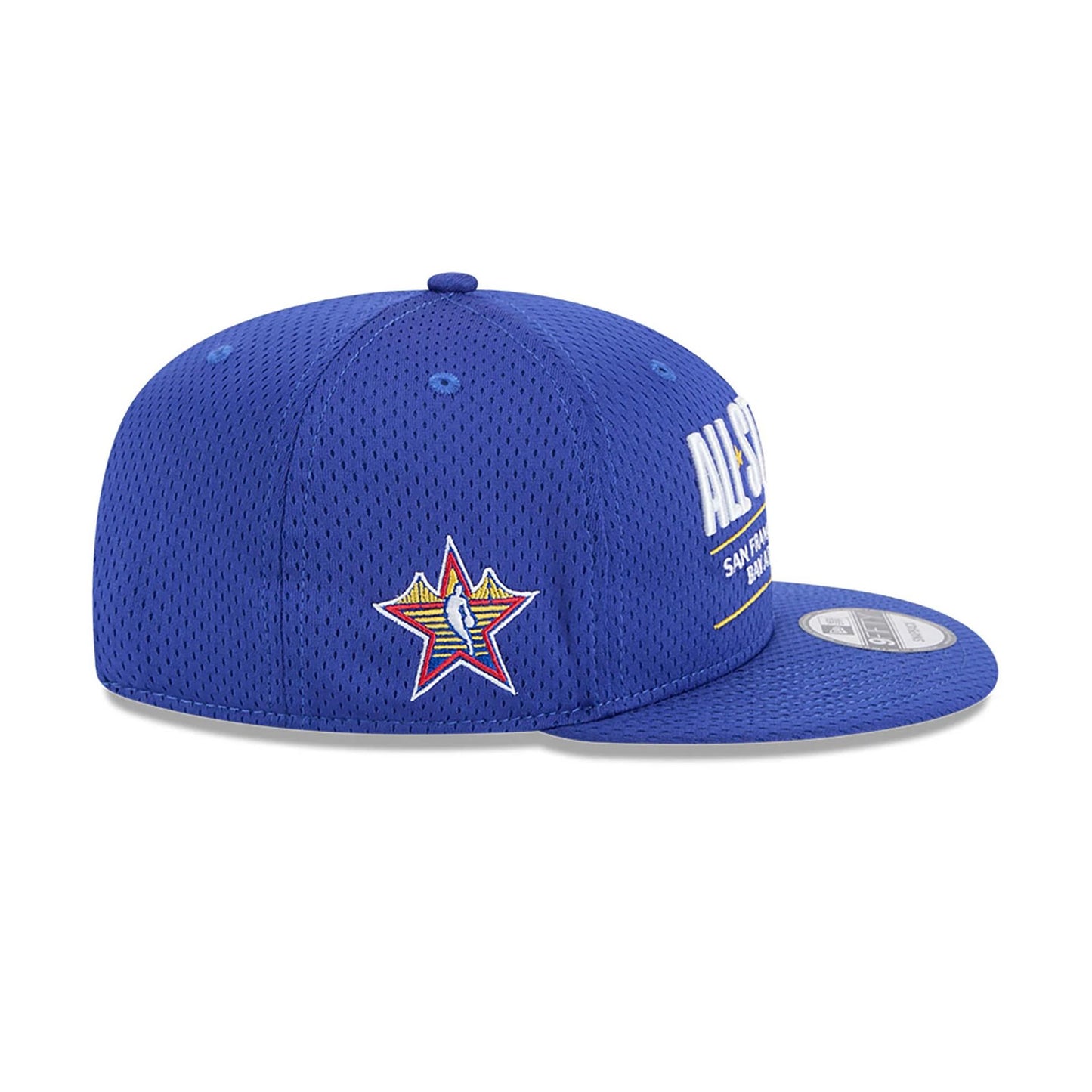 This is a NBA All Star Game 2025 Logo Blue 9FIFTY Snapback Cap 6