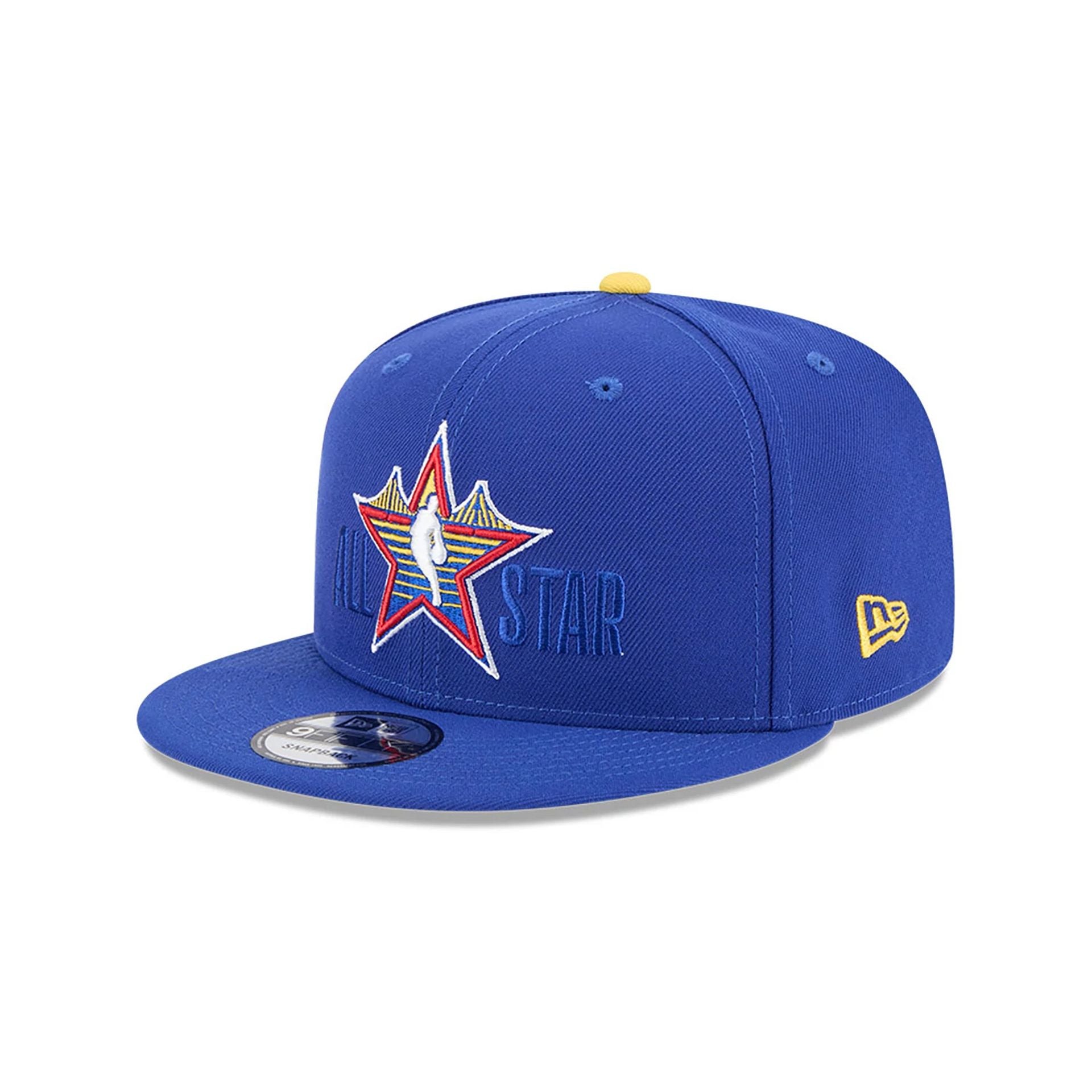 This is a NBA All Star Game 2025 Logo Blue 9FIFTY Snapback Adjustable Cap 4