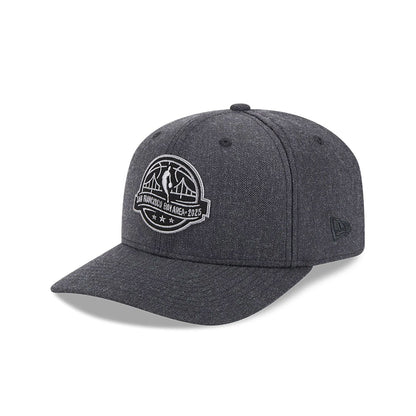 This is a NBA All Star Game 2025 Logo Grey 9SEVENTY Stretch Snap Adjustable Cap 3