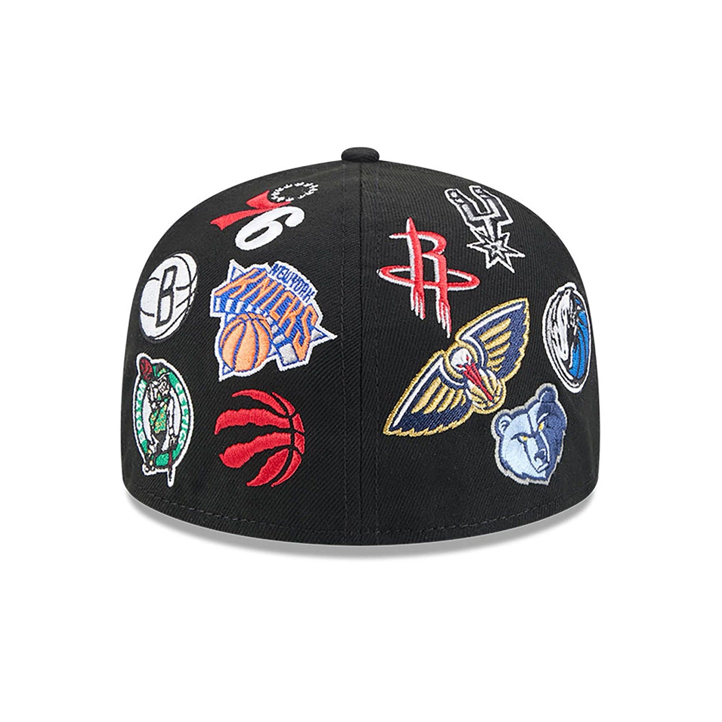 This is a NBA All Star Game 2025 Logo Black 59FIFTY Fitted Cap 5