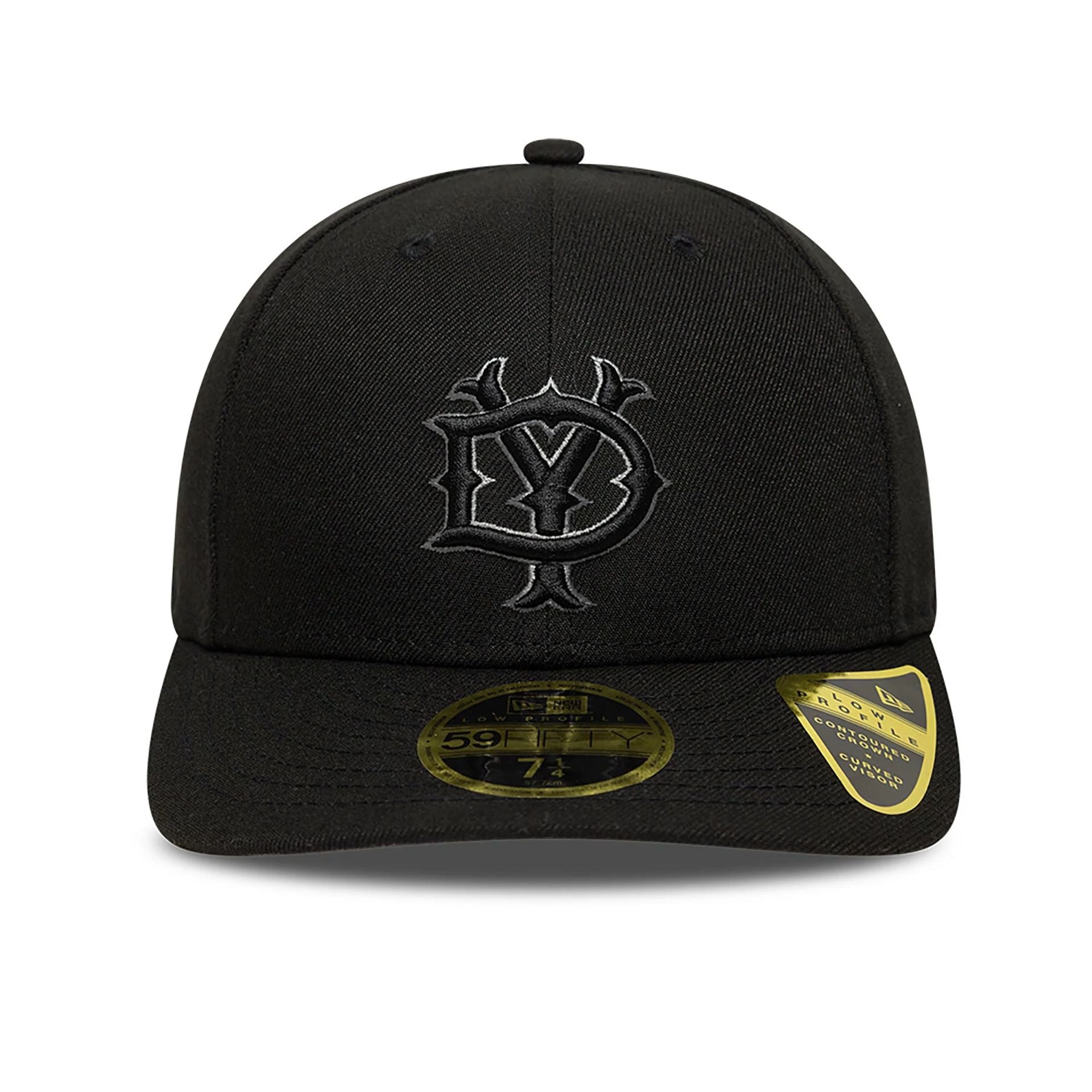 This is a LFDY x New Era Black Low Profile 59FIFTY Fitted Cap 3