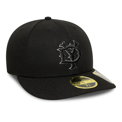 This is a LFDY x New Era Black Low Profile 59FIFTY Fitted Cap 4