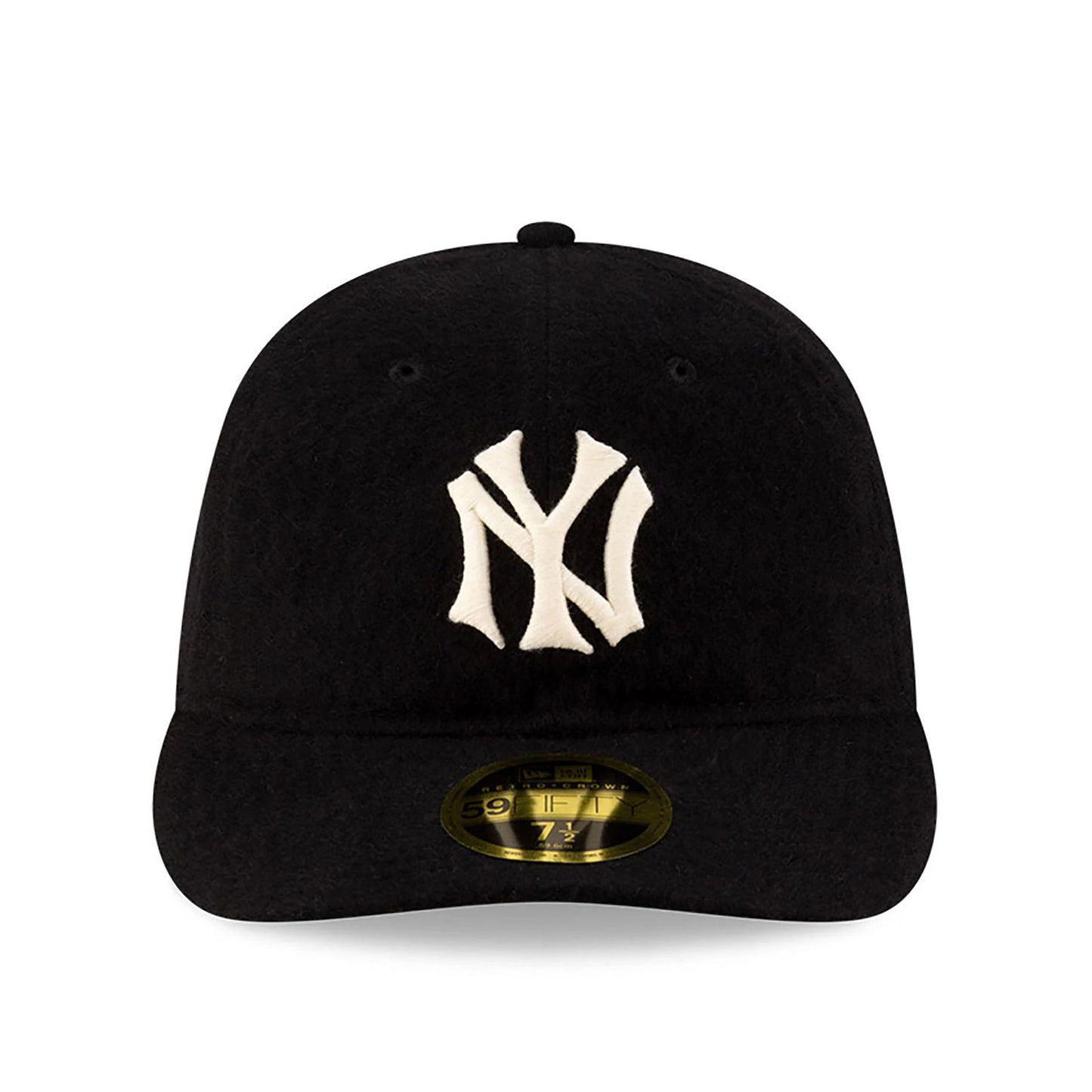 This is a Purple Label MLB New York Yankees x Ralph Lauren Black Retro Crown 59FIFTY Fitted Cap 3