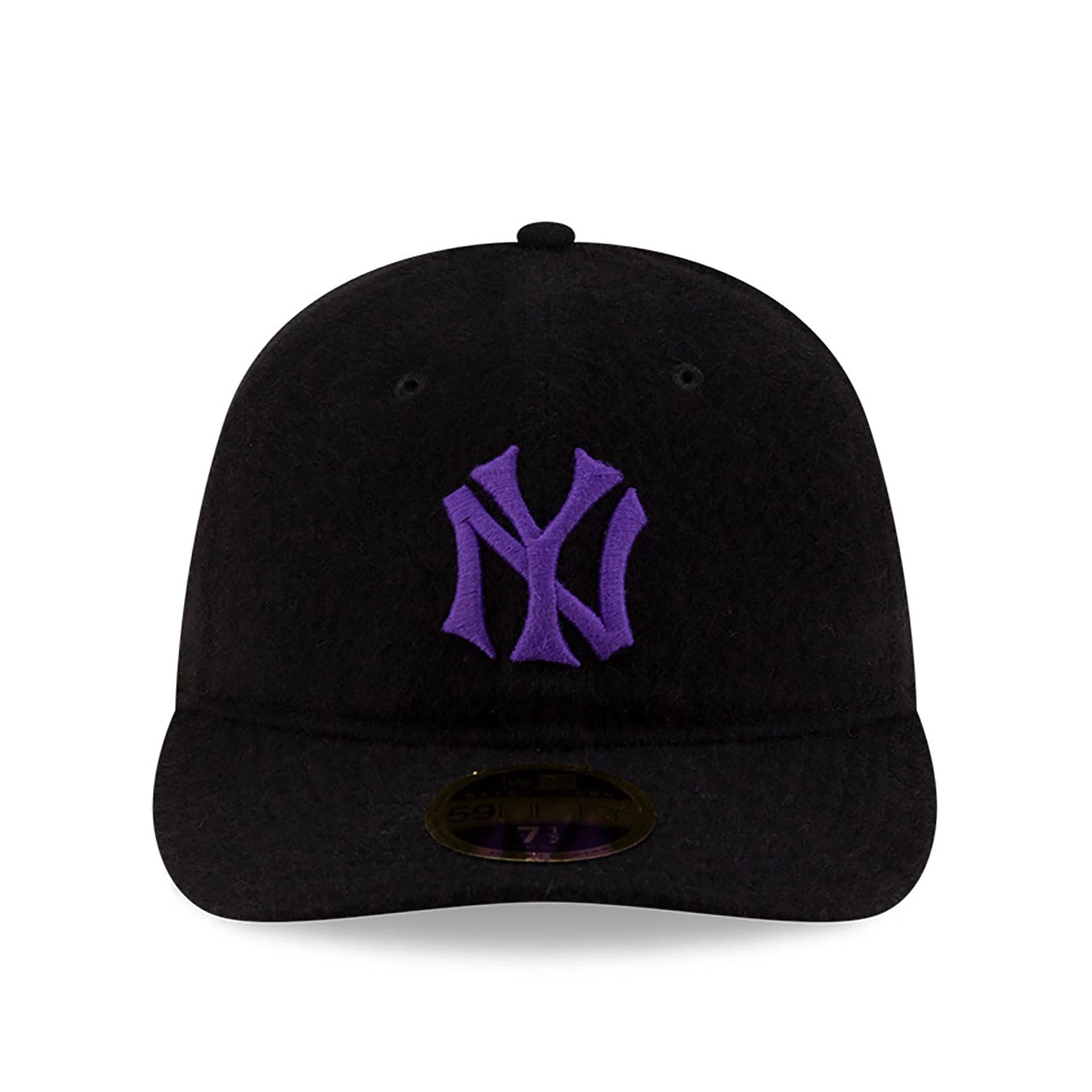 This is a Purple Label Ralph Lauren x MLB New York Yankees Purple Retro Crown 59FIFTY Fitted Cap 4