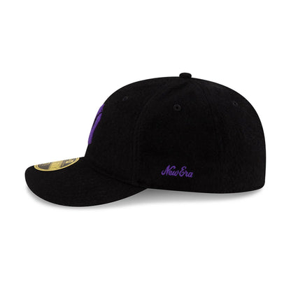 This is a Purple Label Ralph Lauren x MLB New York Yankees Purple Retro Crown 59FIFTY Fitted Cap 7