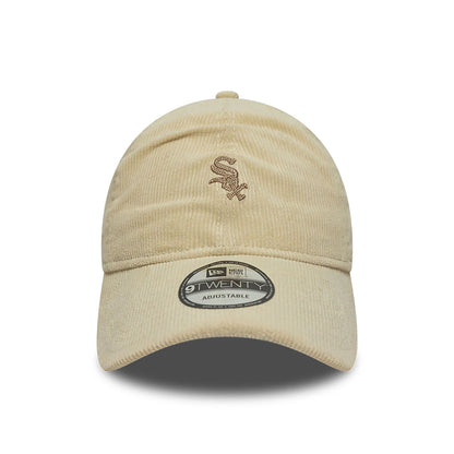 This is a Chicago White Sox Cord Light Beige 9TWENTY Adjustable Cap 2