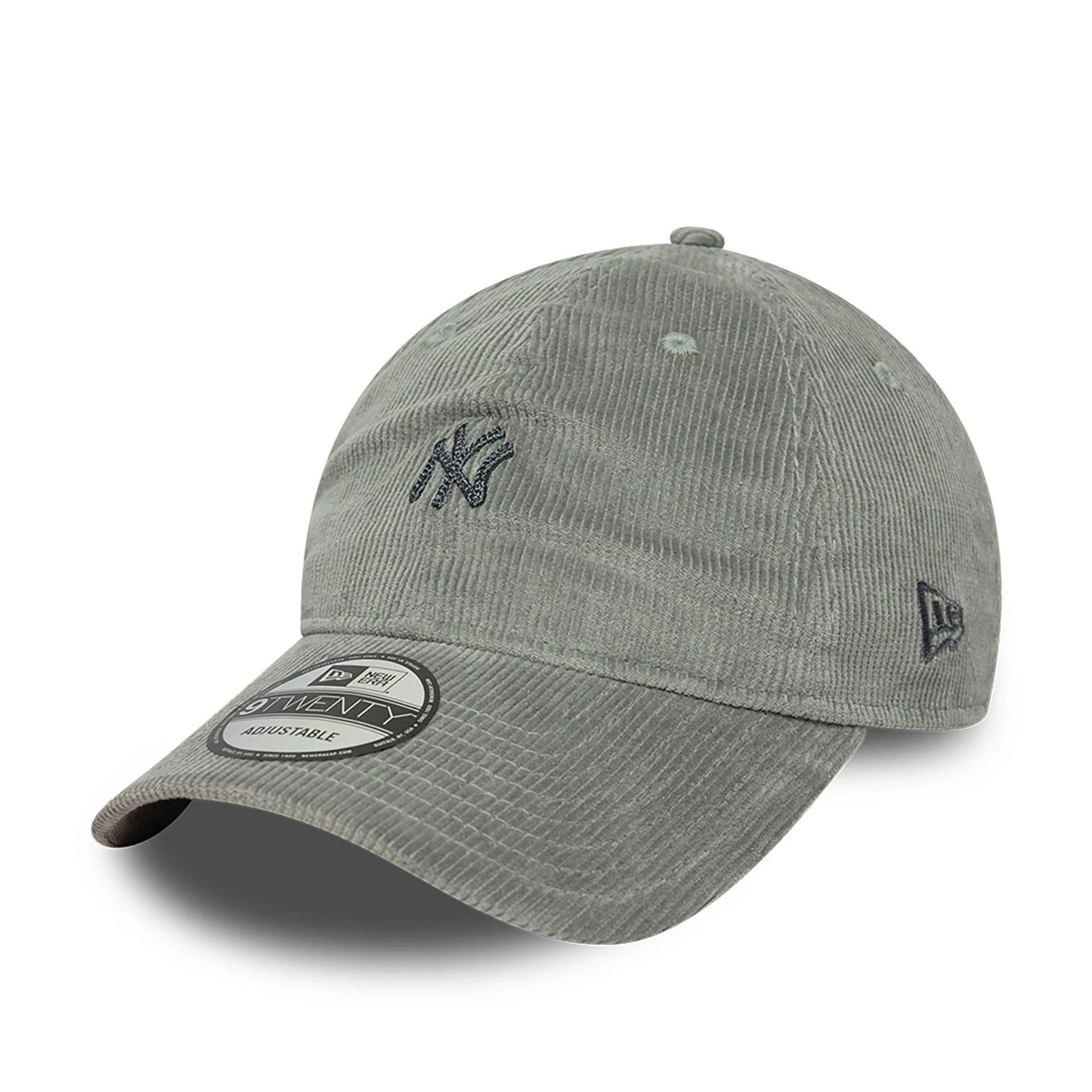 This is a New York Yankees Cord Grey 9TWENTY Adjustable Cap 3