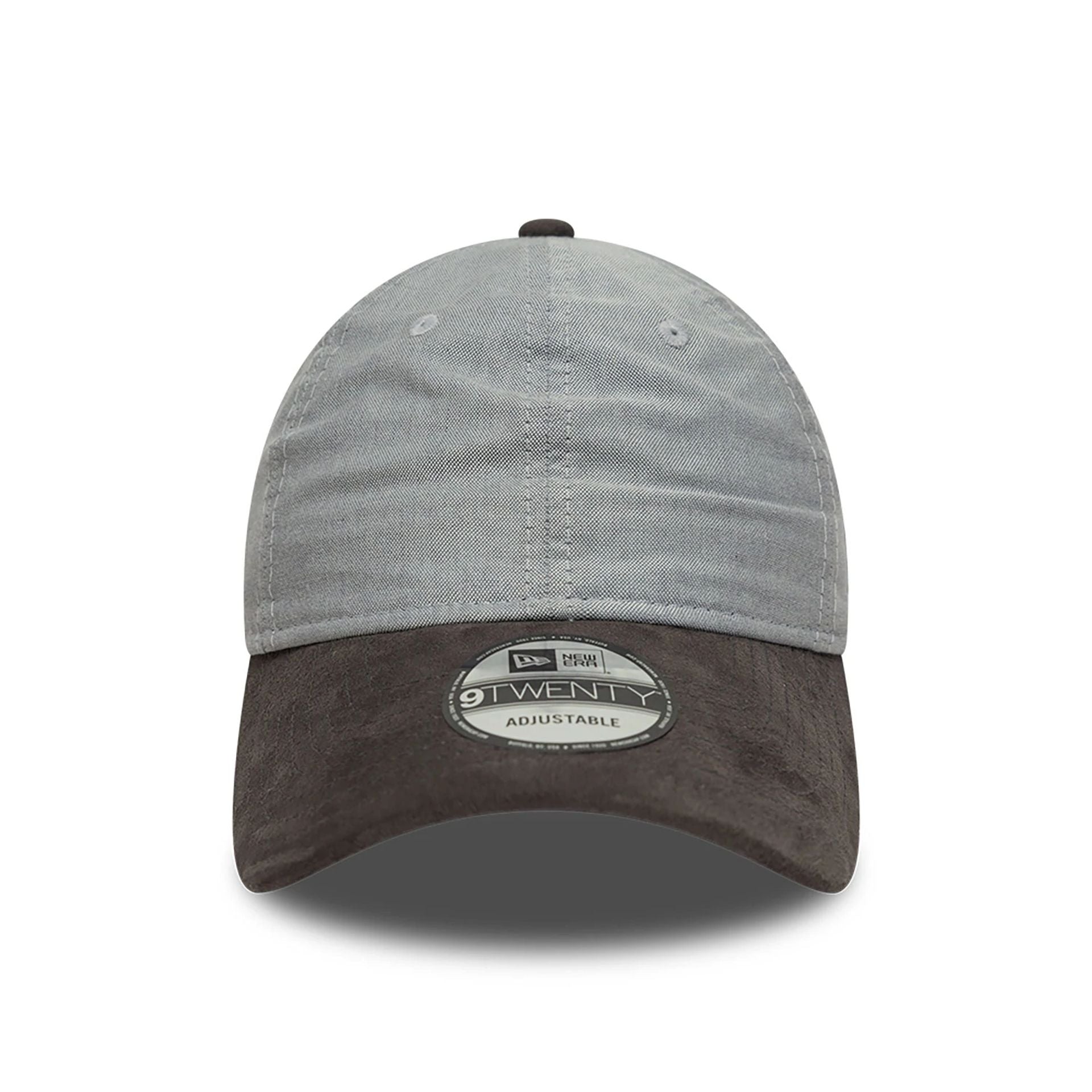 This is a New Era Chambray Grey 9TWENTY Adjustable Cap 3