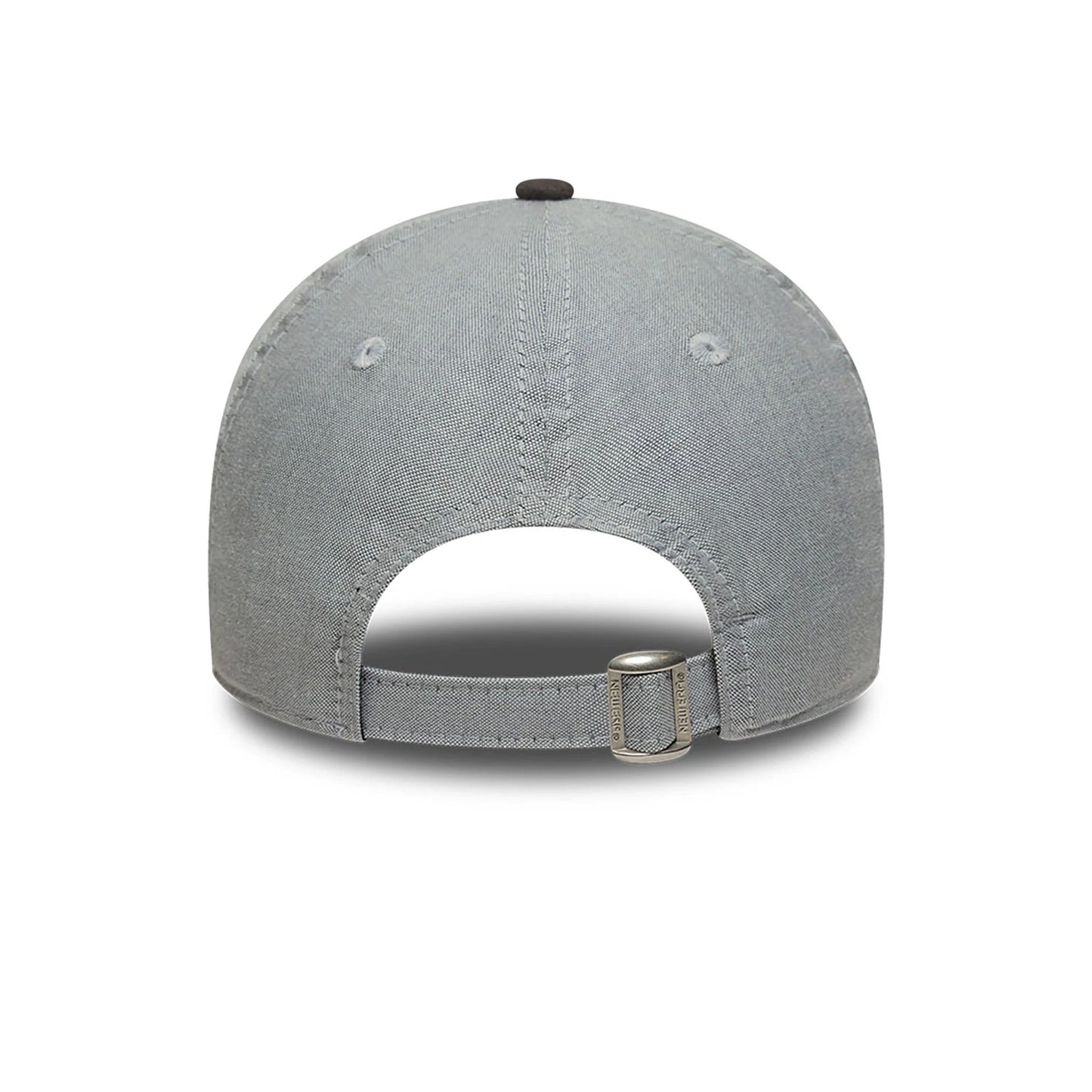 This is a New Era Chambray Grey 9TWENTY Adjustable Cap 5