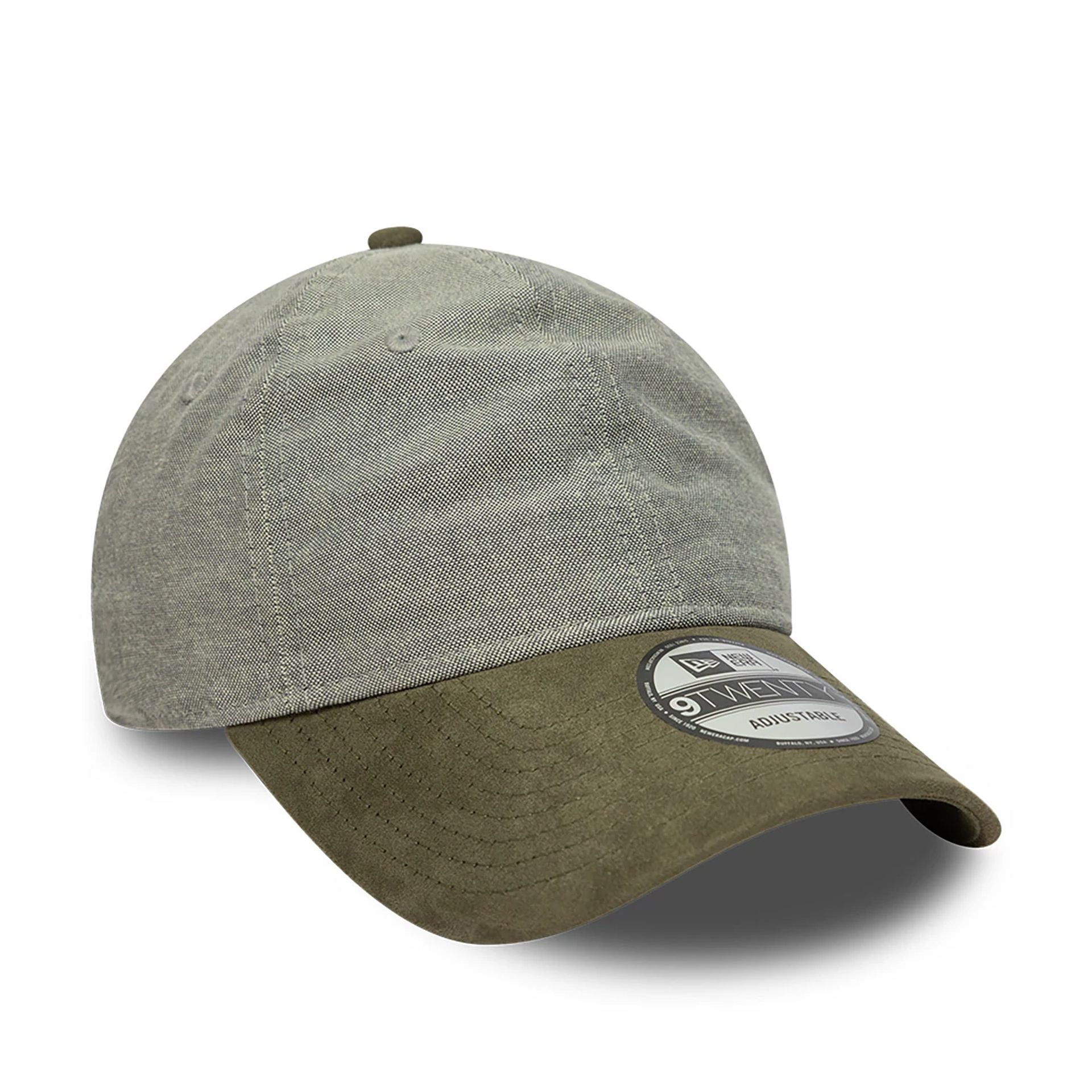 This is a New Era Chambray Green 9TWENTY Adjustable Cap 3