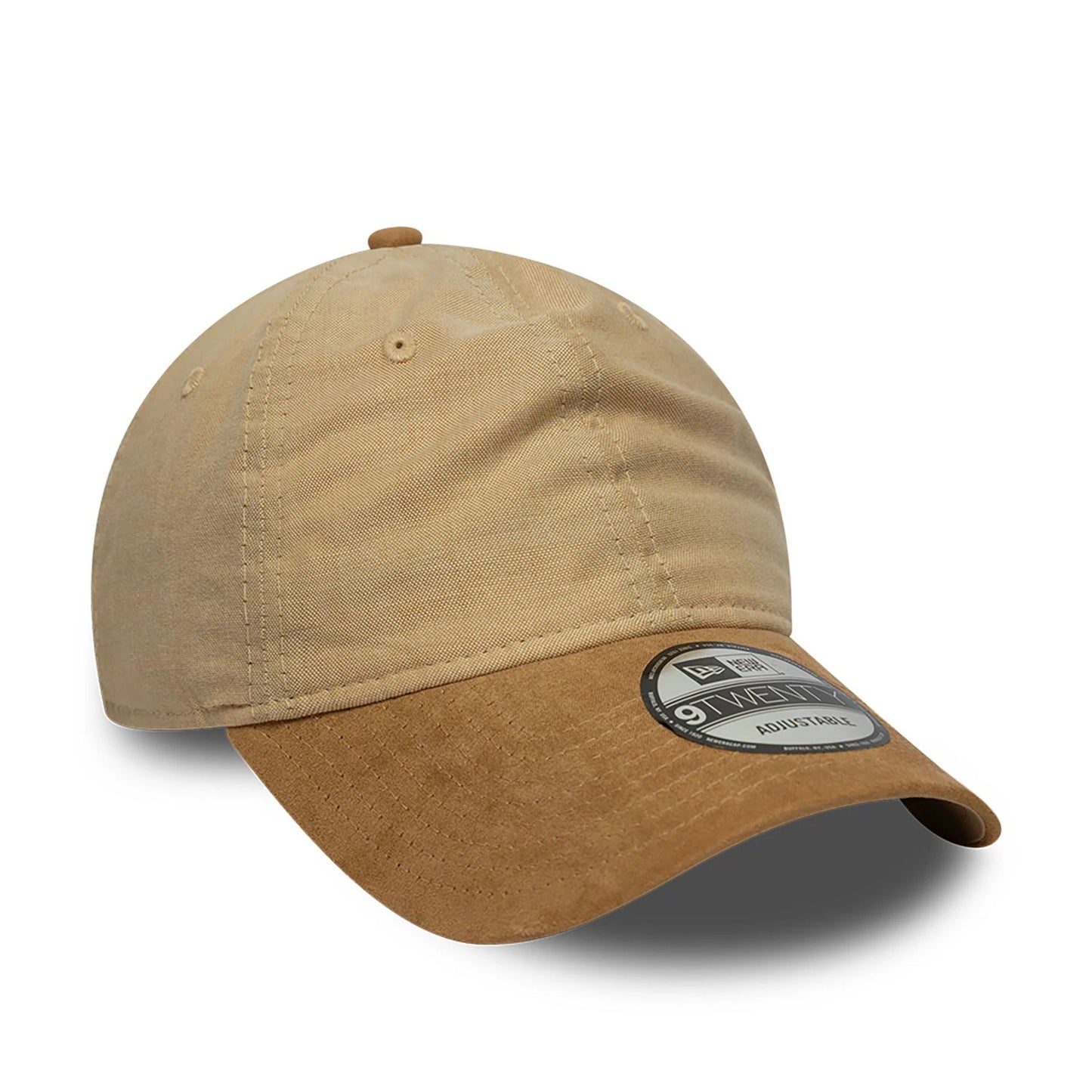 This is a New Era Chambray Light Beige 9TWENTY Adjustable Cap 3