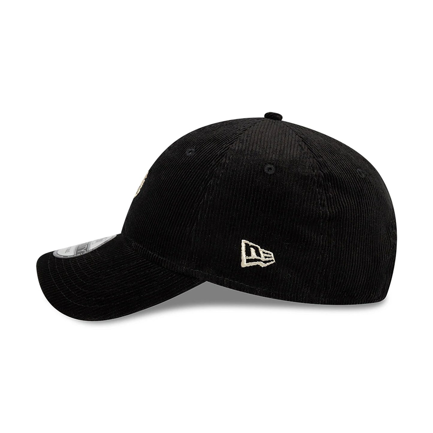 This is a New Era Cord Black 9TWENTY Adjustable Cap 7