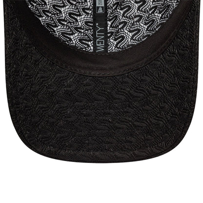 This is a New Era Lace Black 9TWENTY Adjustable Cap 5