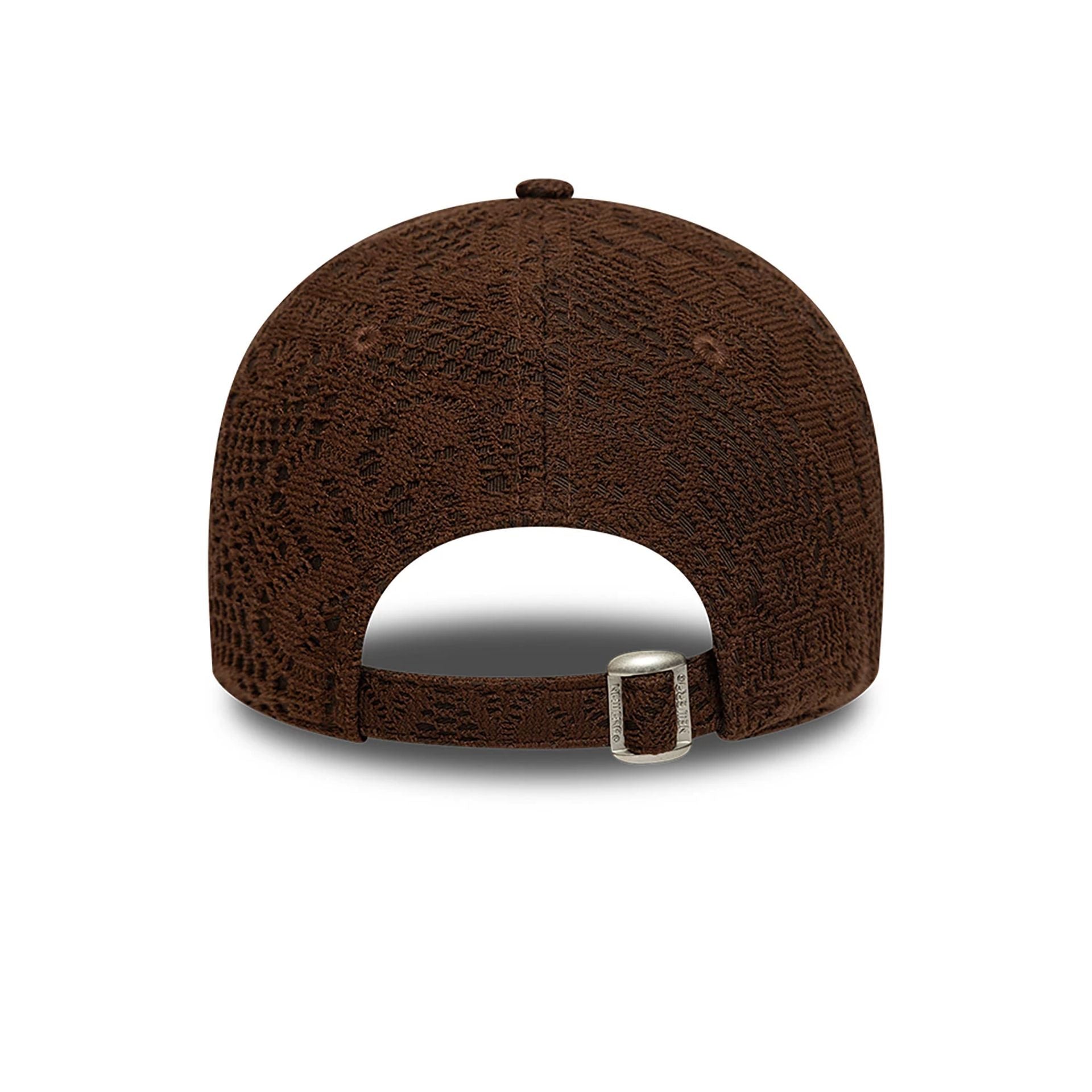 This is a New Era Neutral Lace Dark Brown 9FORTY Adjustable Cap 4