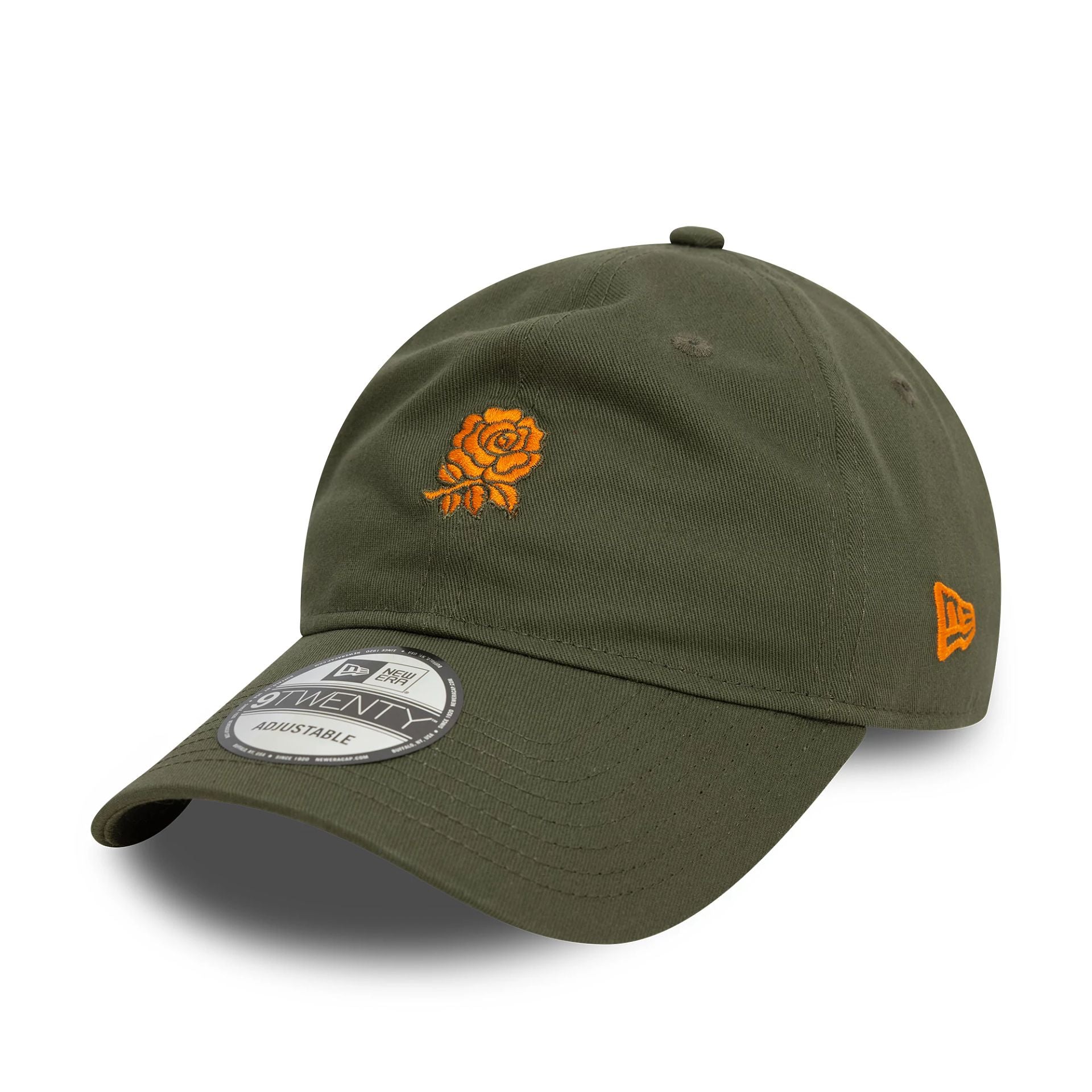 This is a Rugby Football Union Seasonal Green 9TWENTY Adjustable Cap 1