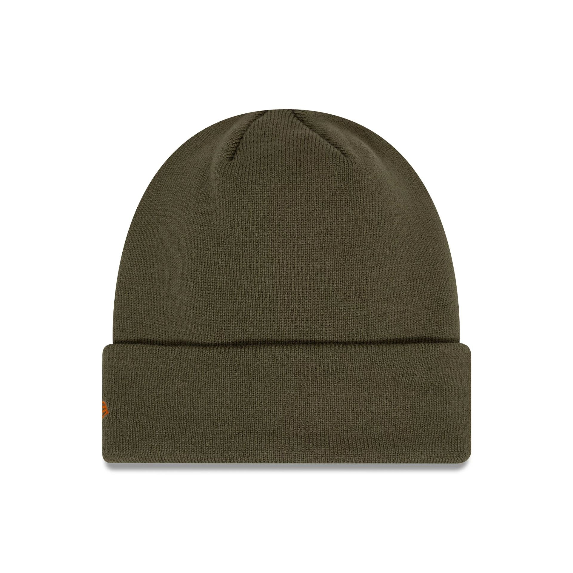 This is a Rugby Football Union Seasonal Green Cuff Knit Beanie Hat 2