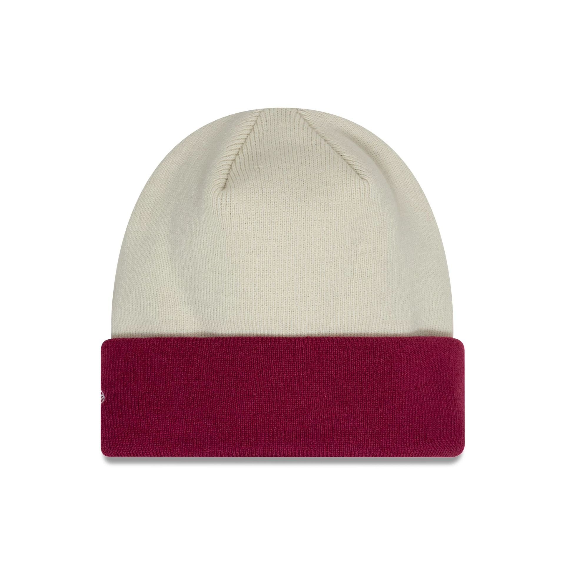 This is a Rugby Football Union Contrast Cream Cuff Knit Beanie Hat 2