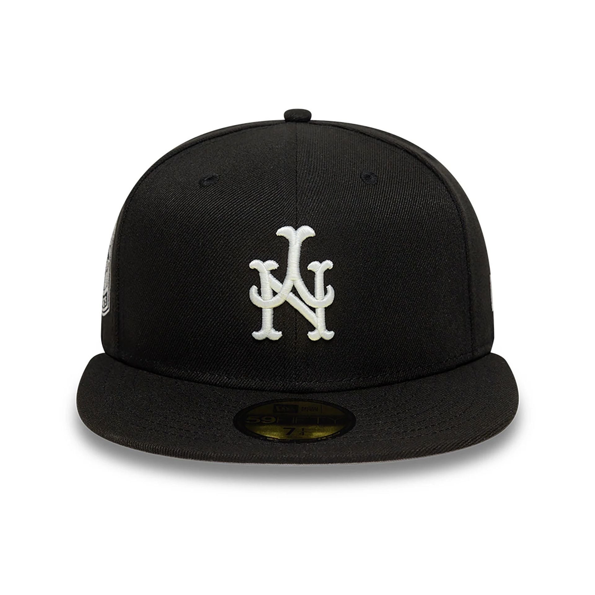 This is a New York Mets Halloween Glow In The Dark Black 59FIFTY Fitted Cap 3