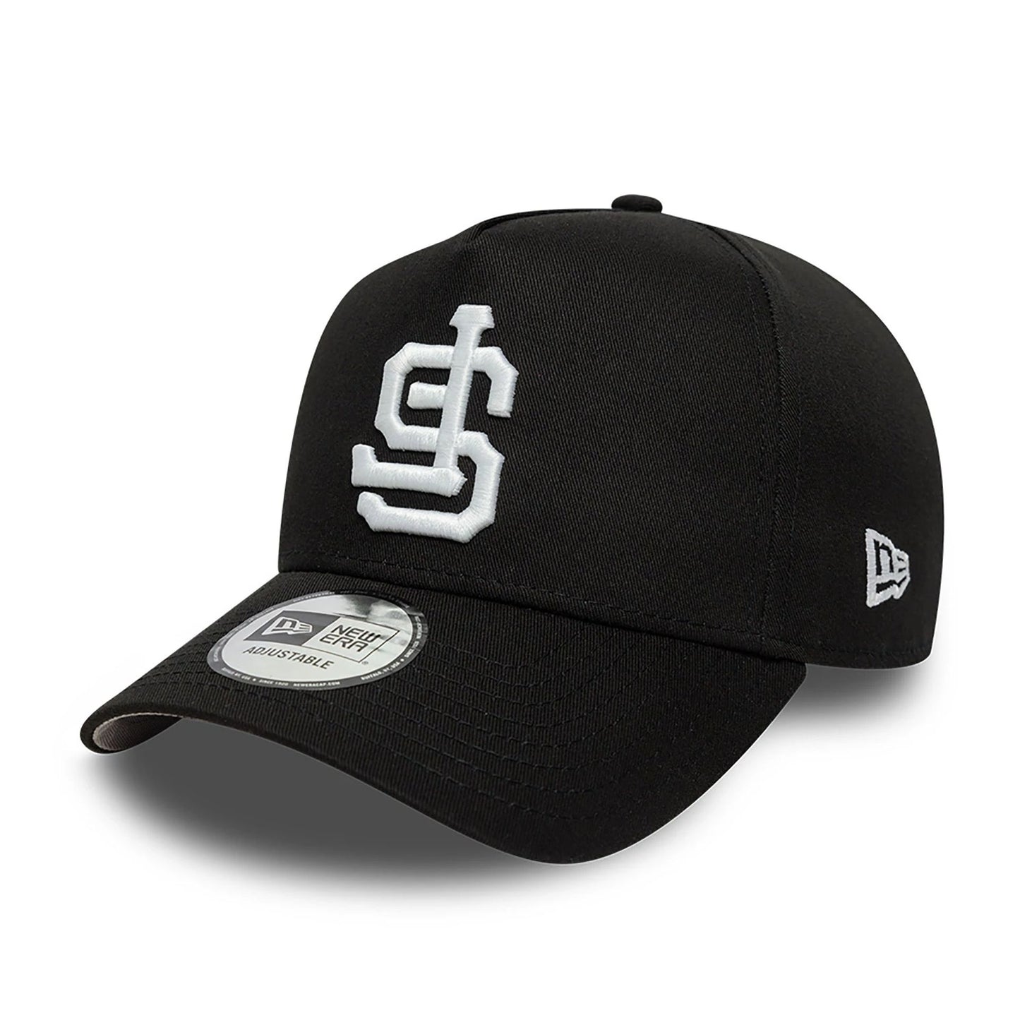 This is a San Francisco Giants Halloween Glow In The Dark Black 9FORTY A-Frame Adjustable Cap 4