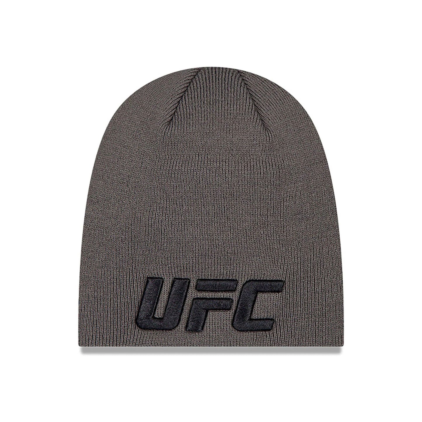 This is a Ultimate Fighting UFC MMA Dark Grey Skull Knit Beanie Hat 1