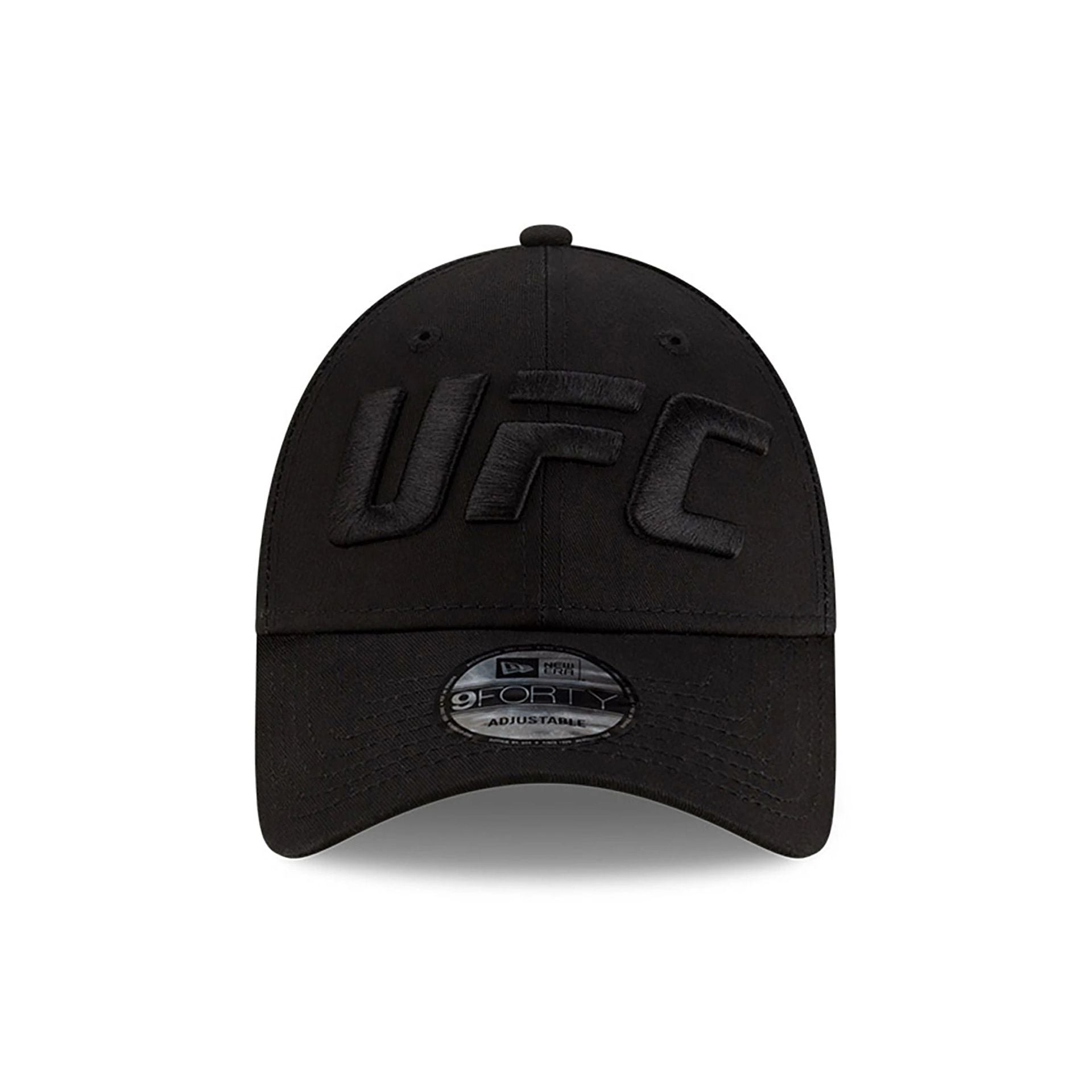 This is a UFC Ultimate Fighting UFC MMA Black 9FORTY Adjustable Cap 2