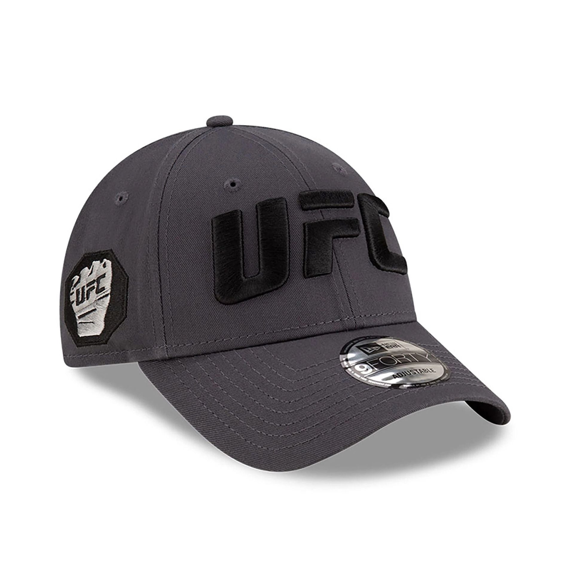 This is a UFC Ultimate Fighting UFC MMA Dark Grey 9FORTY Adjustable Cap 1