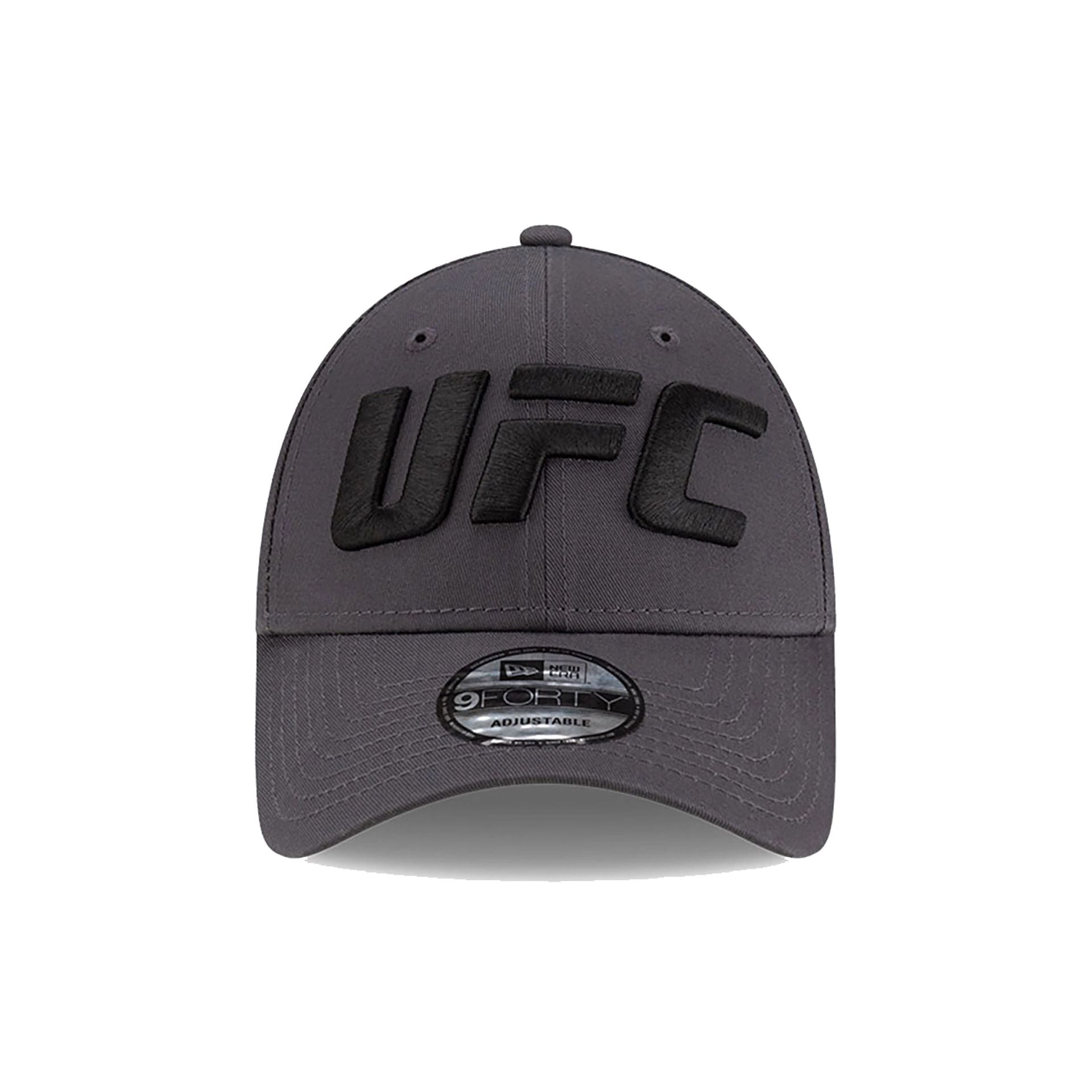 This is a UFC Ultimate Fighting UFC MMA Dark Grey 9FORTY Adjustable Cap 2