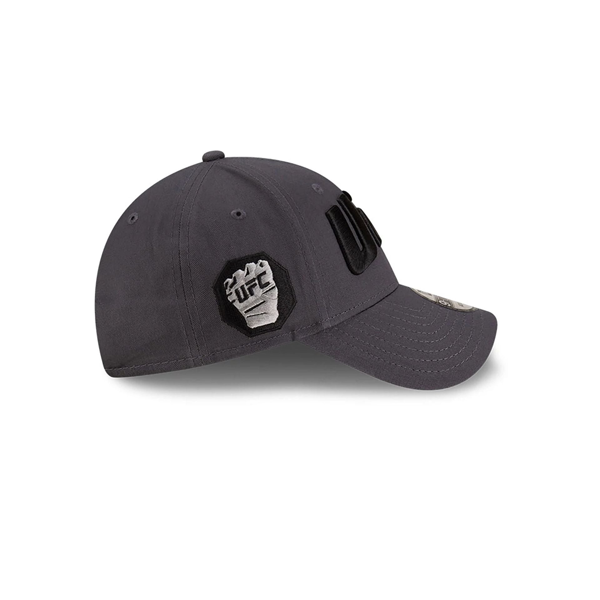 This is a UFC Ultimate Fighting UFC MMA Dark Grey 9FORTY Adjustable Cap 6