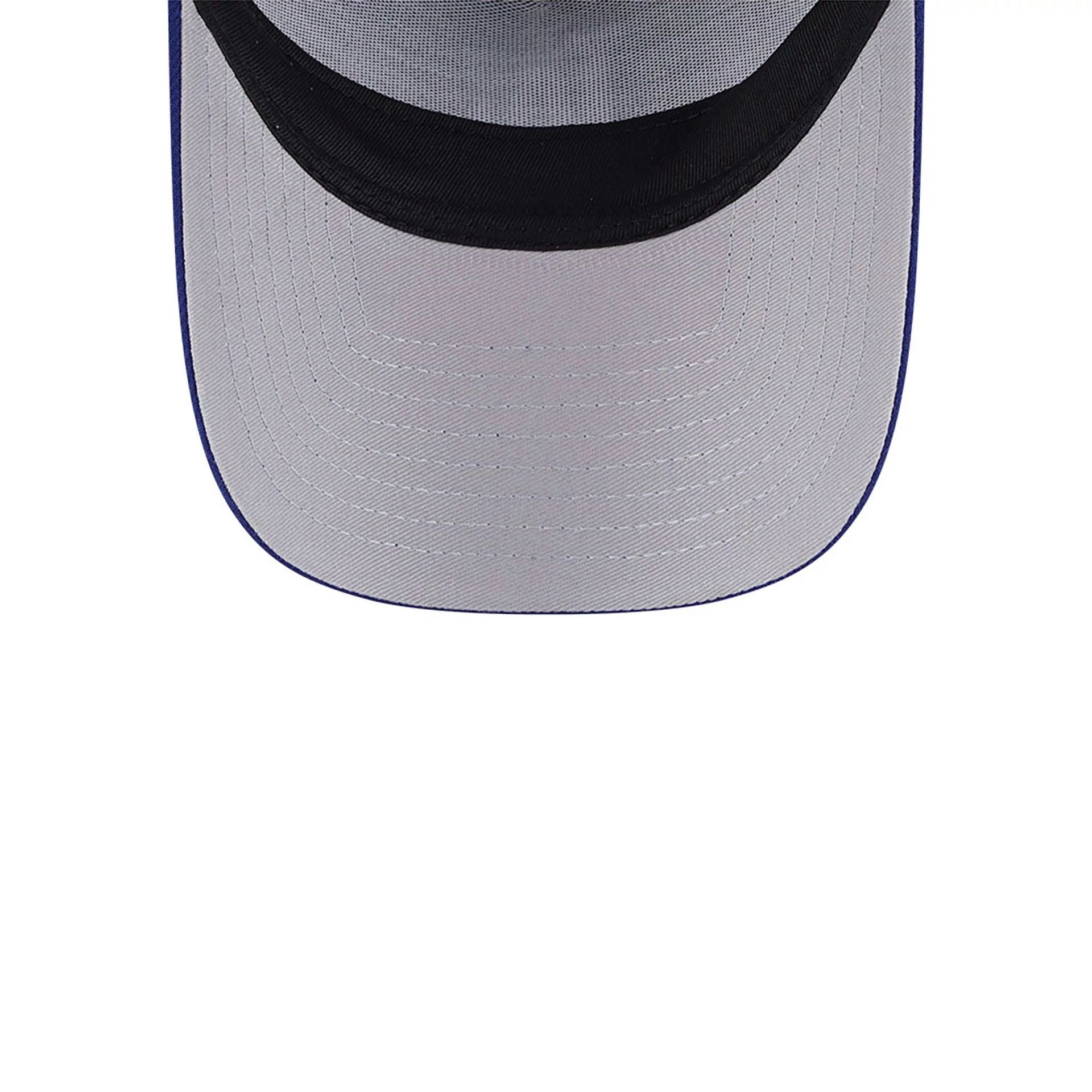 This is a LA Dodgers State Stitch Dark Blue 9FORTY A-Frame Adjustable Cap 2