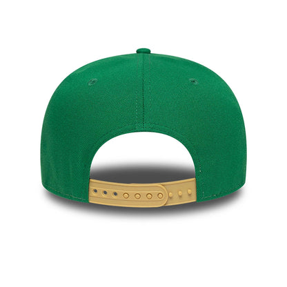 This is a Boston Celtics 18X Champions Green 9FIFTY A-Frame Adjustable Cap 5