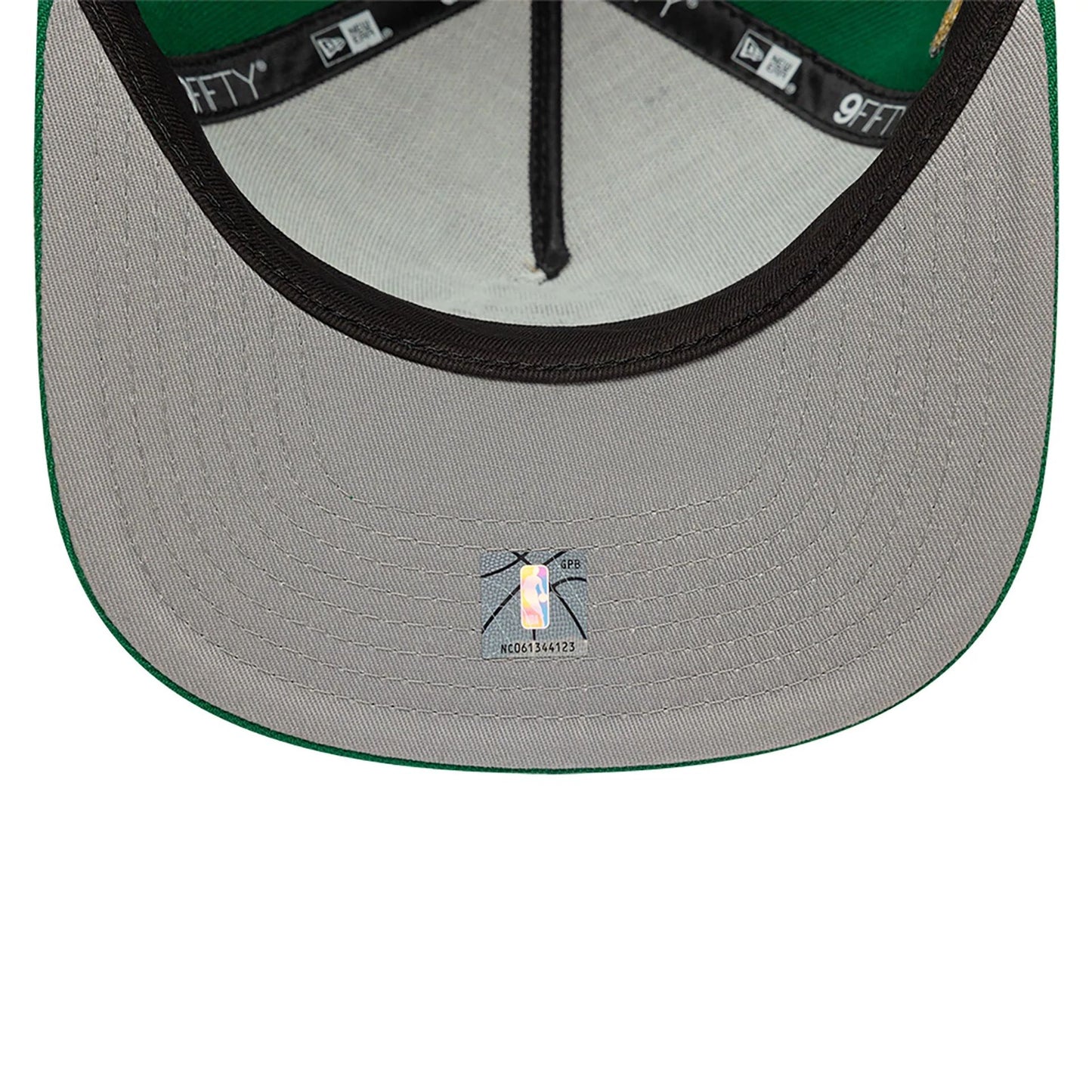 This is a Boston Celtics 18X Champions Green 9FIFTY A-Frame Adjustable Cap 2