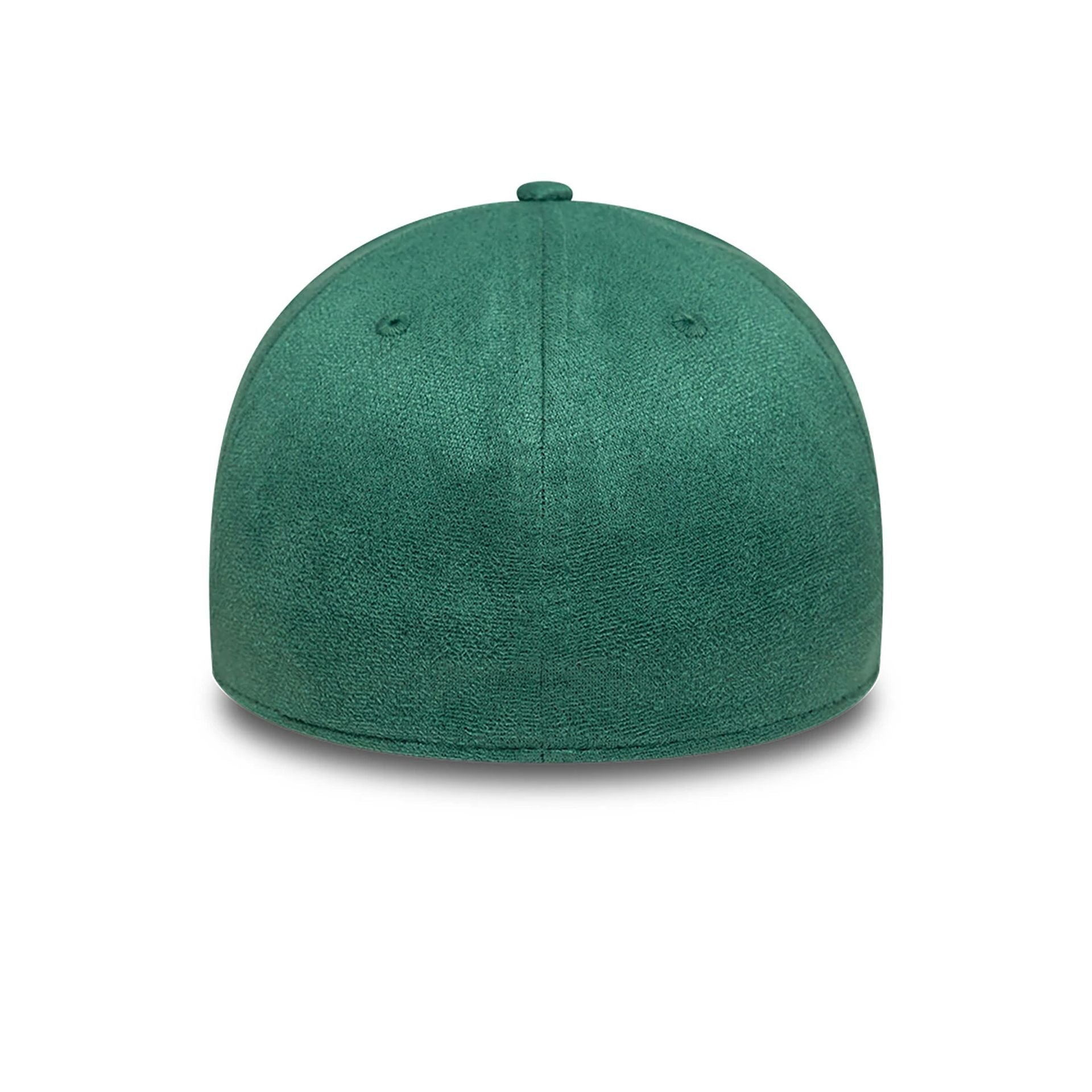 This is a New York Yankees MLB Suede Dark Green 39THIRTY A-Frame Stretch Fit Cap 5