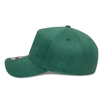 This is a New York Yankees MLB Suede Dark Green 39THIRTY A-Frame Stretch Fit Cap 7