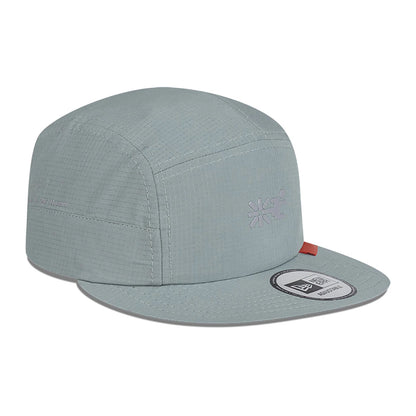 This is a Hermanos Koumori x New Era Grey Camper Adjustable Cap 4