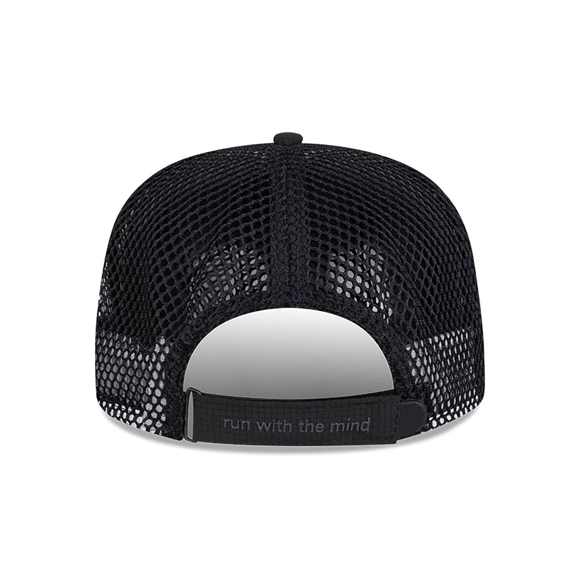 This is a Hermanos Koumori x New Era Black Golfer Adjustable Cap 6