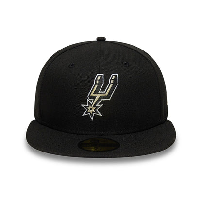 This is a San Antonio Spurs OVO x NBA 2024 Black 59FIFTY Fitted Cap 3